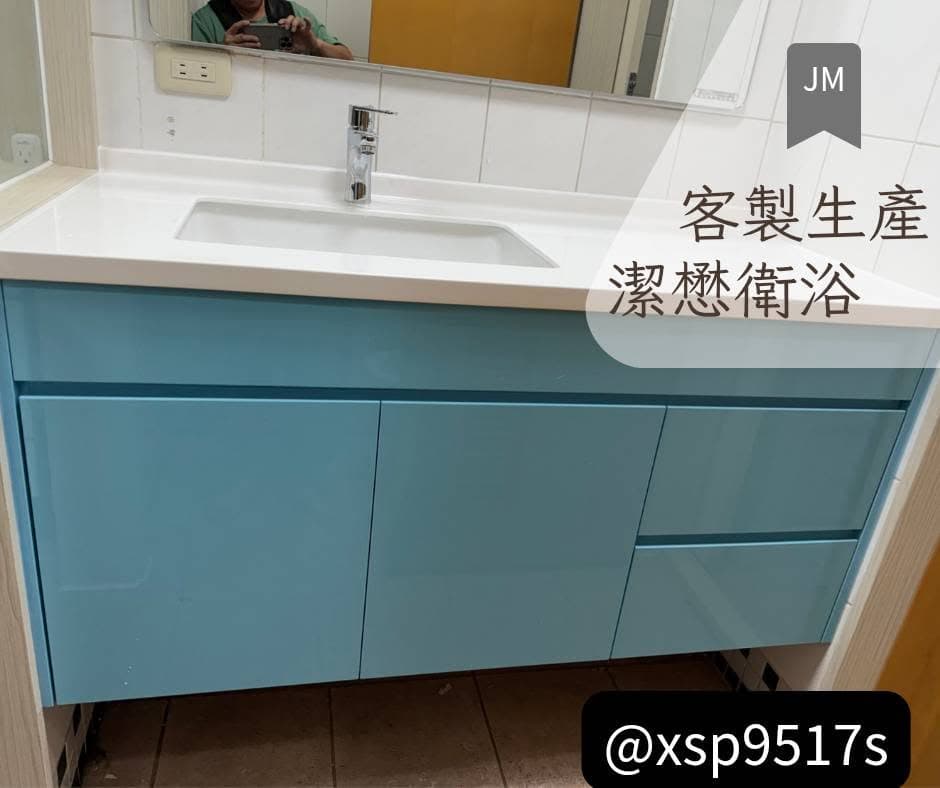 You are currently viewing 【實做案例分享】人造石檯面置物浴櫃量身訂製！潔懋衛浴客製生產打造飯店級放鬆浴室