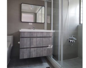 Read more about the article 【超大容量的浴櫃】木紋質感浴櫃兼具質感與實用