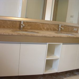 浴櫃-JM-1044 崁鋁把手浴櫃