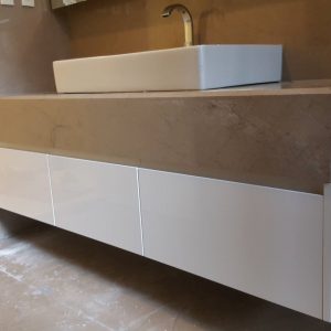 浴櫃-JM-1084 人造石台面加裝浴櫃